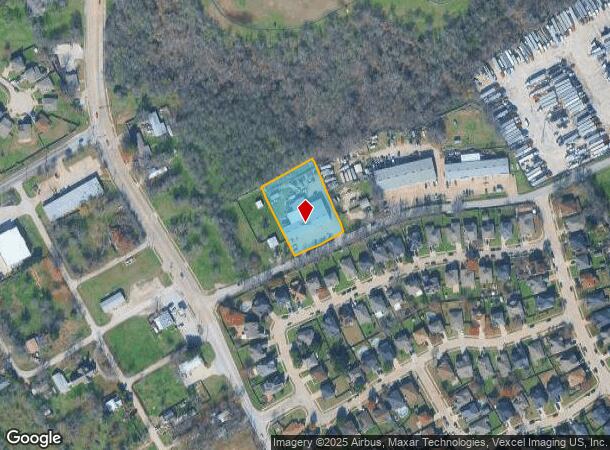 2135 Webb Lynn Rd, Arlington, TX Parcel Map