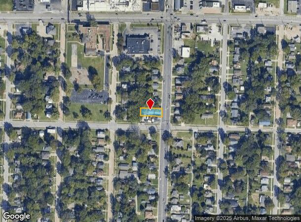  2309 N National Ave, Springfield, MO Parcel Map