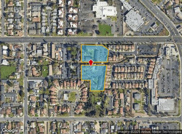  1423 E Washington Ave, El Cajon, CA Parcel Map