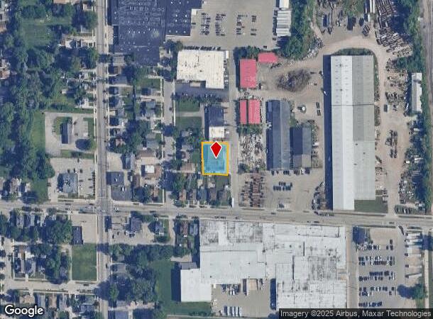 1617 Davis Ave Nw, Grand Rapids, MI Parcel Map