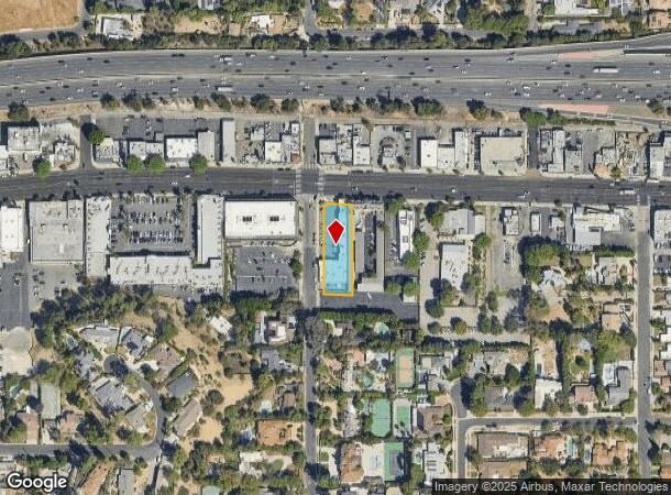  19458 Ventura Blvd, Tarzana, CA Parcel Map