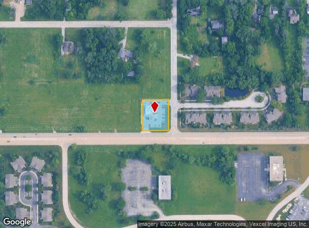3608 Vollmer Rd, Flossmoor, IL Parcel Map