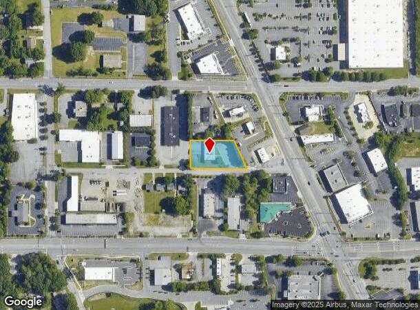 110 Scott Ave, High Point, NC Parcel Map