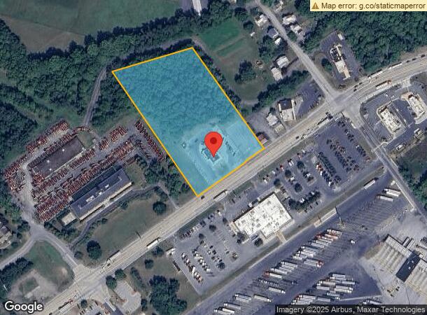  1176 Harrisburg Pike, Carlisle, PA Parcel Map