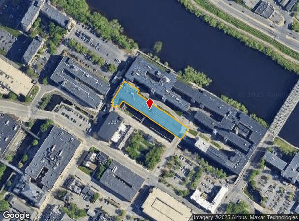  100 John St, Lowell, MA Parcel Map