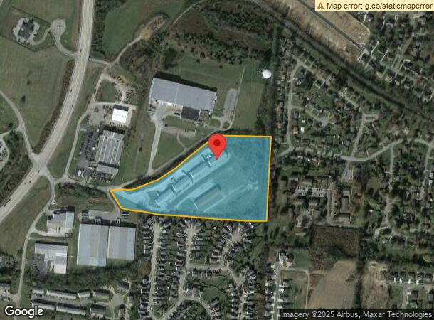  6311 Midland Industrial Dr, Shelbyville, KY Parcel Map