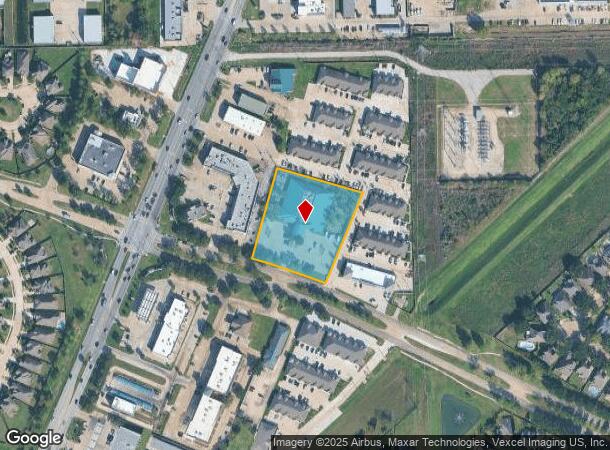 12300 Queenston Blvd, Houston, TX Parcel Map