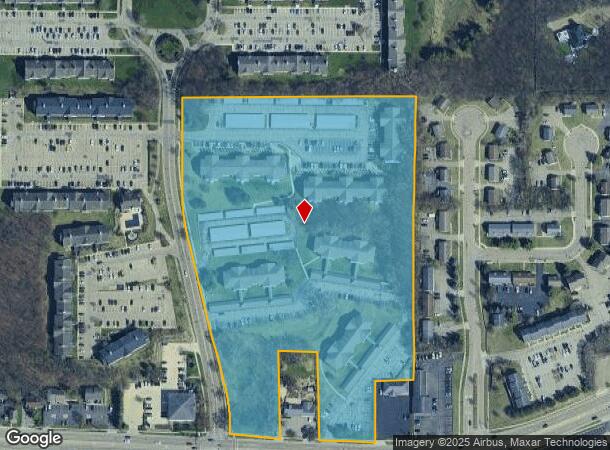  4012 W Michigan Ave, Kalamazoo, MI Parcel Map