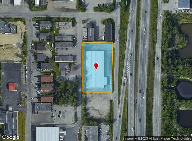 8100 Homer Dr, Anchorage, AK Parcel Map