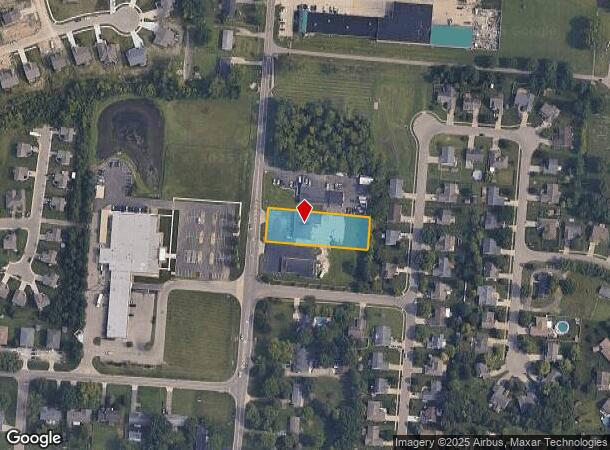  636 S Main St, Monroe, OH Parcel Map