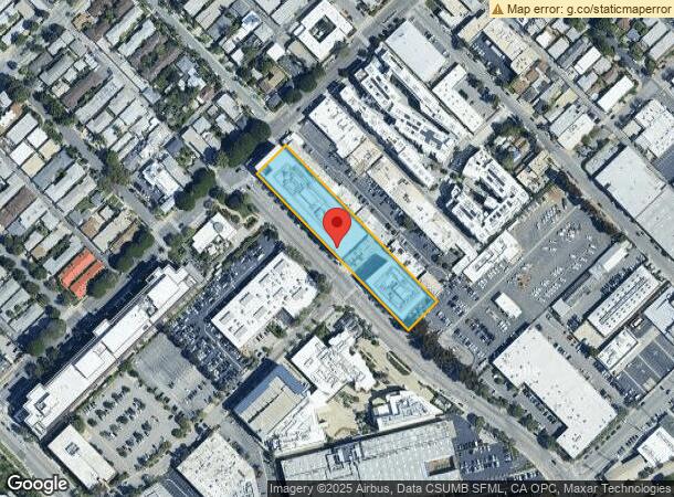  2834 Colorado Ave, Santa Monica, CA Parcel Map