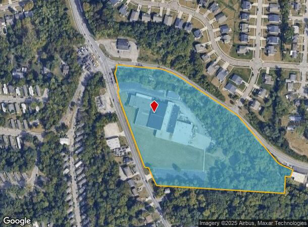 9070 Pippin Rd, Cincinnati, OH Parcel Map