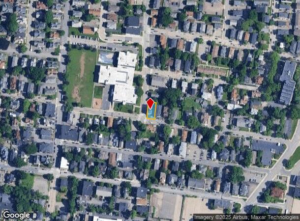  38 John St, Worcester, MA Parcel Map