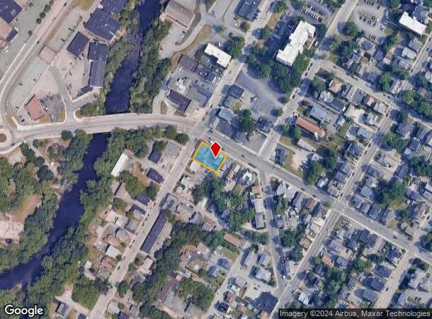  198 Front St, Woonsocket, RI Parcel Map