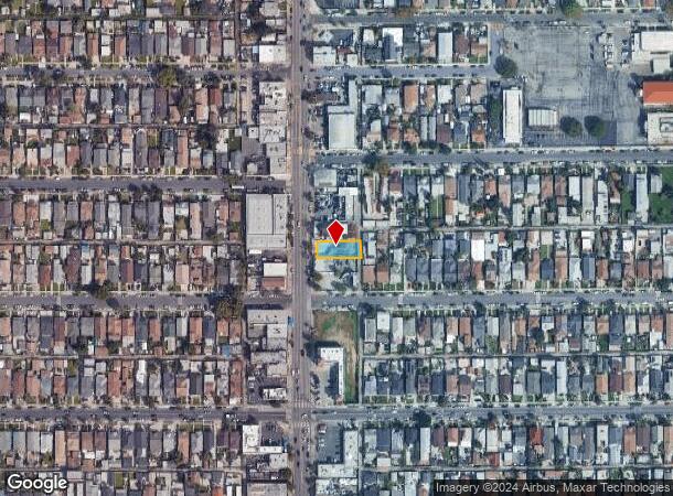  5220-5224 S Vermont Ave, Los Angeles, CA Parcel Map