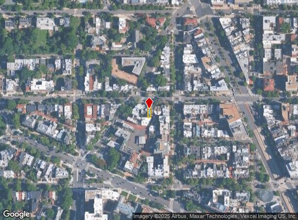  2108 R St Nw, Washington, DC Parcel Map
