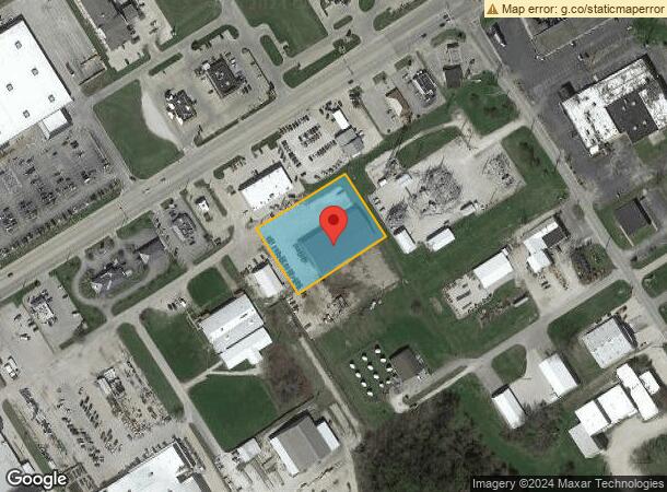  2805 Fulton Glass Rd, Vincennes, IN Parcel Map