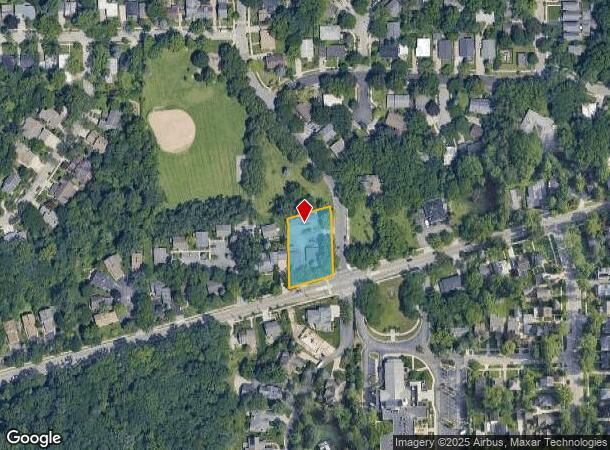 1484 W Liberty St, Ann Arbor, MI Parcel Map