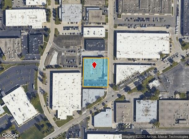 7350 N Croname Rd, Niles, IL Parcel Map