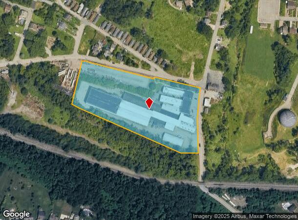  5460 Curry Rd, Pittsburgh, PA Parcel Map