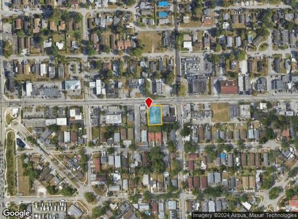  5806 Johnson St, Hollywood, FL Parcel Map