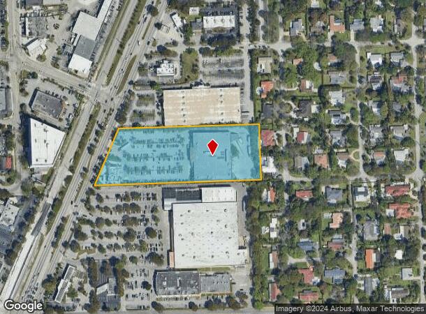  13401 S Dixie Hwy, Pinecrest, FL Parcel Map