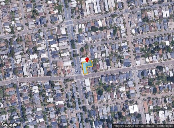  2979 Sacramento St, Berkeley, CA Parcel Map