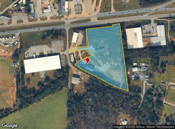 111 Odom Rd, Easley, SC Parcel Map