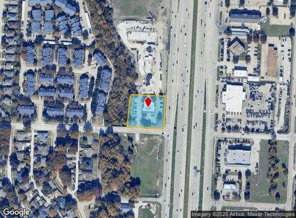  809 N Central Expy, Mckinney, TX Parcel Map