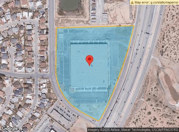  1301 Joe Battle Blvd, El Paso, TX Parcel Map