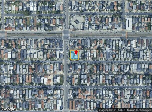  1279 W 38Th St, Los Angeles, CA Parcel Map