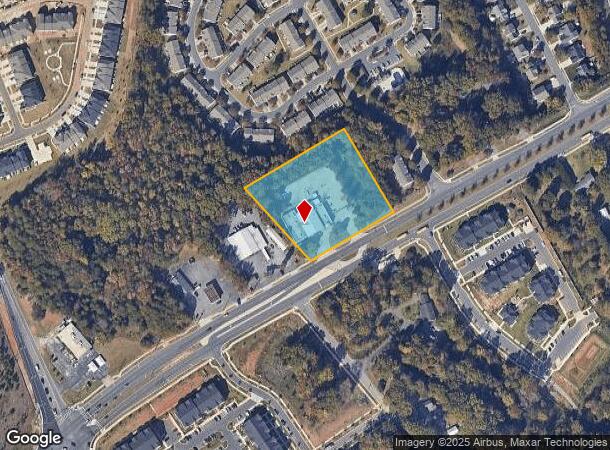  13828 S Tryon St, Charlotte, NC Parcel Map