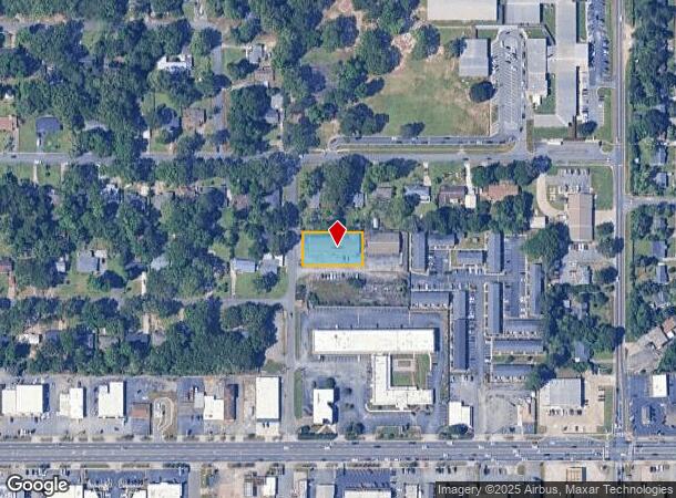  1000 Martha St, Warner Robins, GA Parcel Map