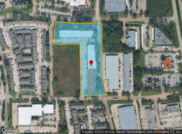  255 Pennbright Dr, Houston, TX Parcel Map
