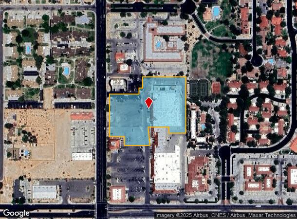 1000 N Norma St, Ridgecrest, CA Parcel Map