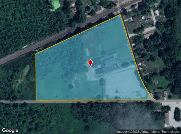 1736 S 875 E, Mill Creek, IN Parcel Map