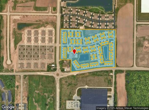  3135 E Lake Park Xing, Appleton, WI Parcel Map