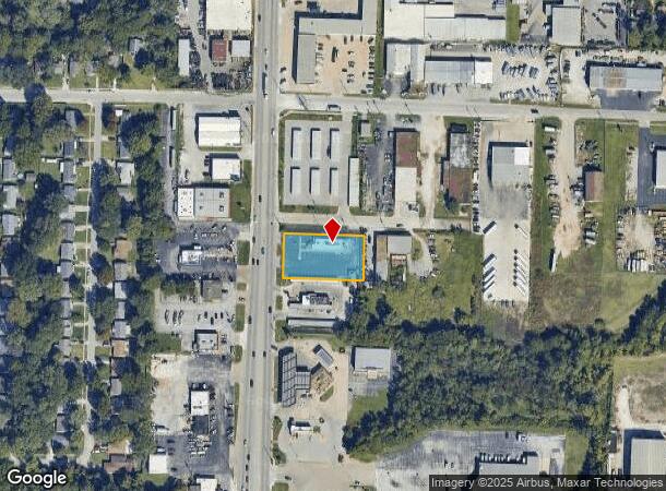1640 N Glenstone Ave, Springfield, MO Parcel Map