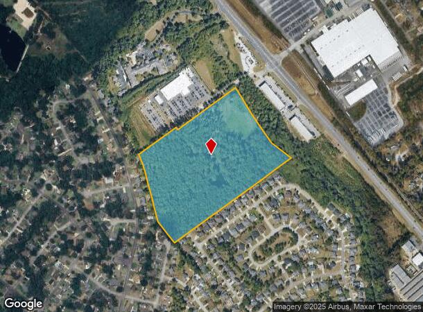  1021 Ann Taylor Blvd, Evans, GA Parcel Map