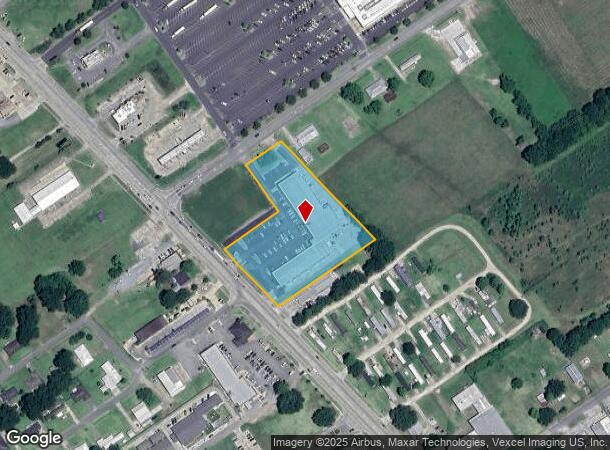 1880 Rees St, Breaux Bridge, LA Parcel Map