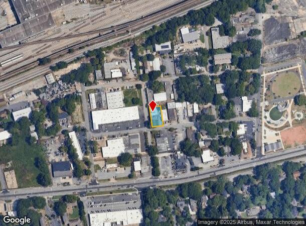  2858 Franklin St, Avondale Estates, GA Parcel Map