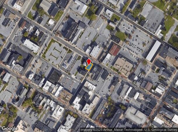  101 W Franklin St, Hagerstown, MD Parcel Map