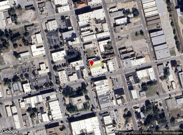 107 N Travis St, Sherman, TX Parcel Map