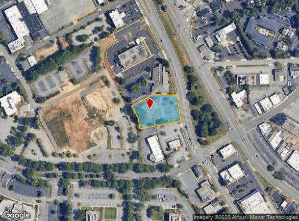  1505 Westover Ter, Greensboro, NC Parcel Map