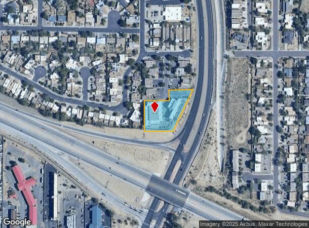 13500 Skyline Rd Ne, Albuquerque, NM Parcel Map