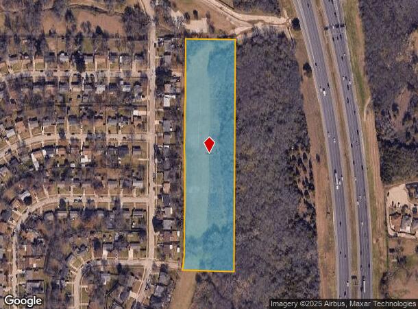  23501 Lbj Fwy, Mesquite, TX Parcel Map