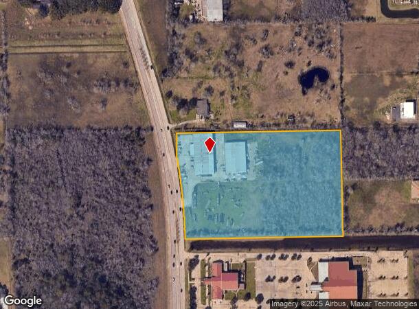  1855 Cullen Blvd, Pearland, TX Parcel Map