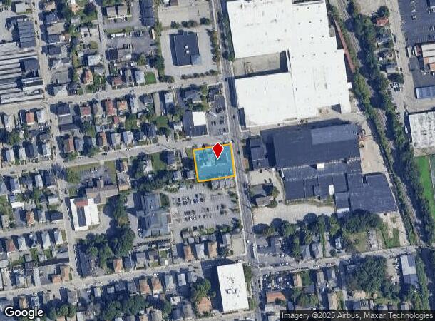 1044 Broad St, Central Falls, RI Parcel Map