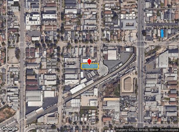 6719 S Victoria Ave, Los Angeles, CA Parcel Map