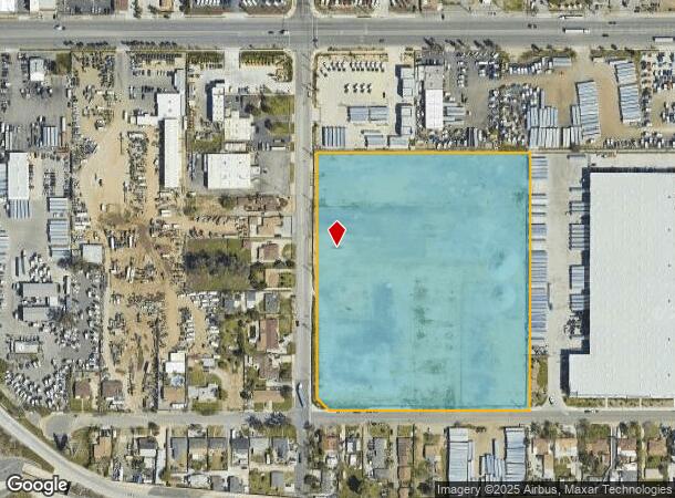 10209 Redwood Ave, Fontana, CA Parcel Map
